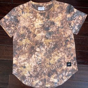 Men’s camouflage round collar t-shirt